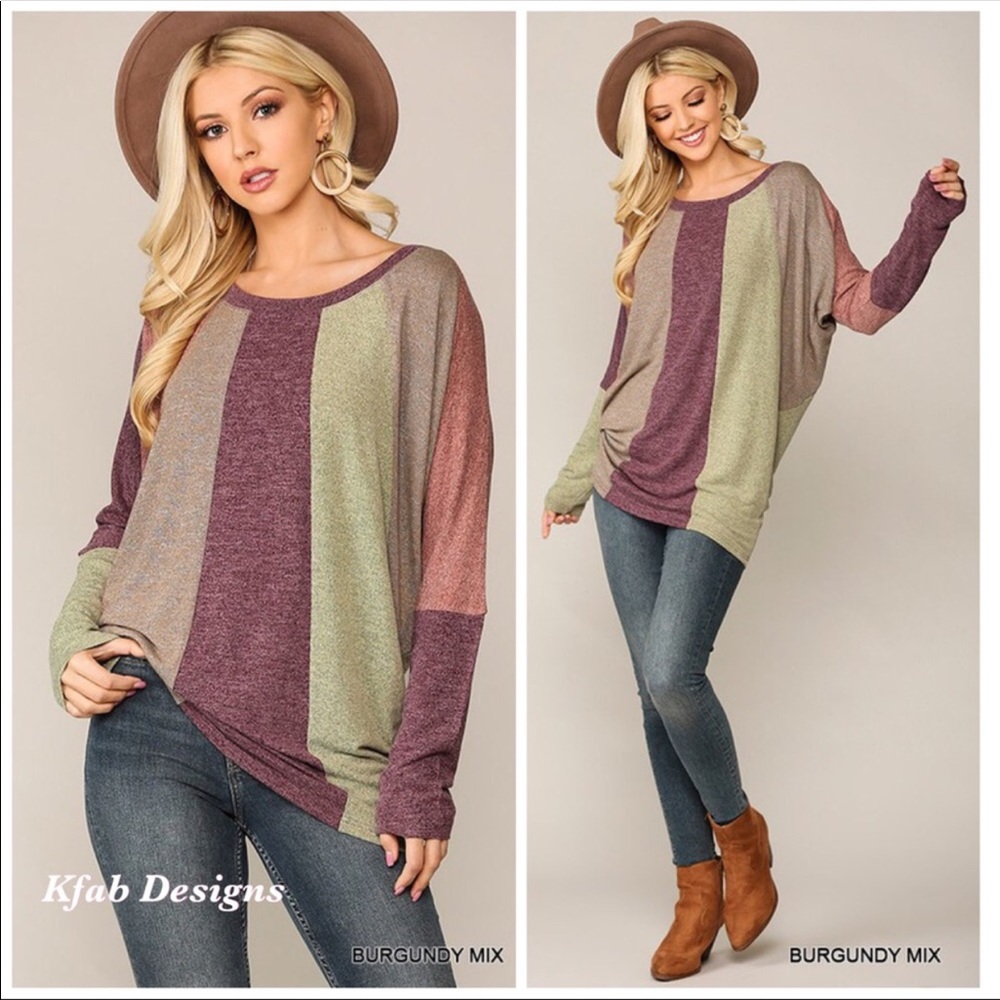 Last!💜💚Gorgeous striped off-shoulder stunner!💜